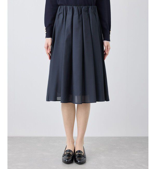 Rope&rsquo;Picnic「着丈が選べるギャザースカート」|スカート|