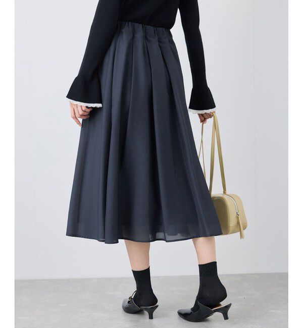 Rope&rsquo;Picnic「着丈が選べるギャザースカート」|スカート|