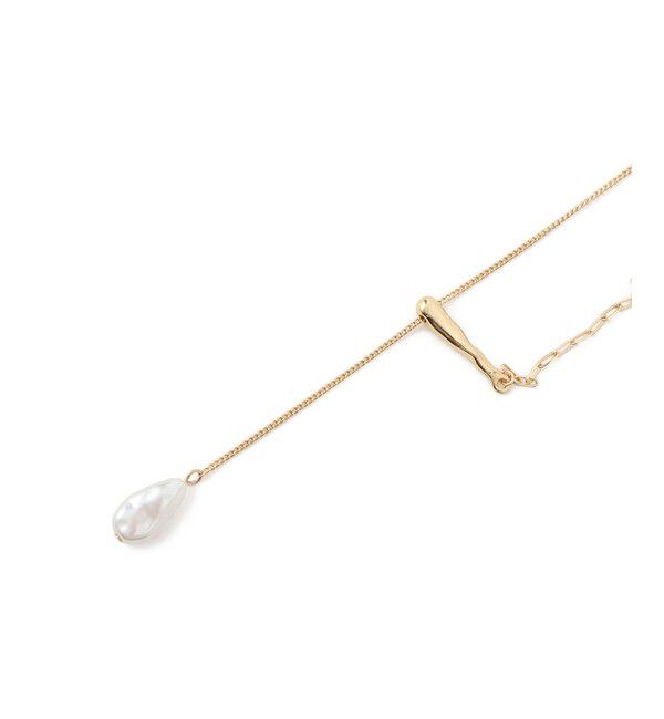 ROPE PICNIC PASSAGE「バロックパールトップＹ字ネックレス」|ネックレス|