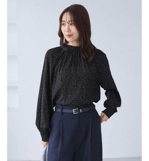 Rope&rsquo;Picnic「シャーリングカラーブラウス/2WAY」|シャツ・ブラウス|