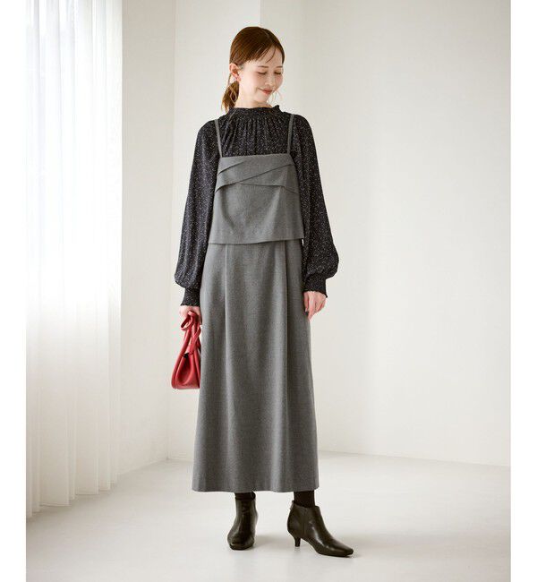 Rope&rsquo;Picnic「シャーリングカラーブラウス/2WAY」|シャツ・ブラウス|