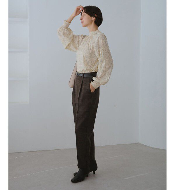 Rope&rsquo;Picnic「シャーリングカラーブラウス/2WAY」|シャツ・ブラウス|