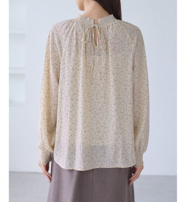 Rope&rsquo;Picnic「シャーリングカラーブラウス/2WAY」|シャツ・ブラウス|