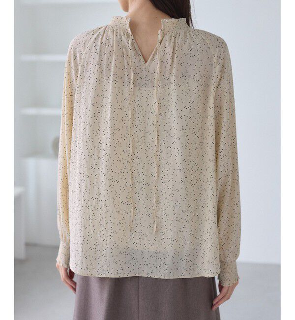 Rope&rsquo;Picnic「シャーリングカラーブラウス/2WAY」|シャツ・ブラウス|