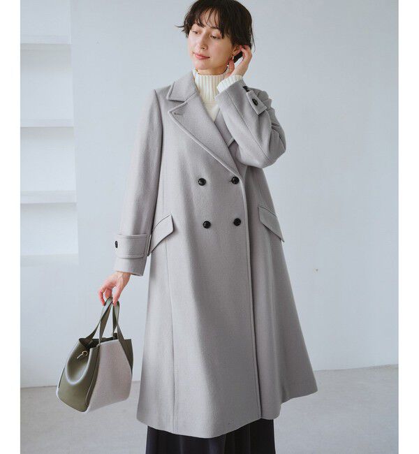 Rope&rsquo;Picnic「JAPAN FABRIC ダブルチェスターコート/一部WEB限定カラー」|チェスターコート|