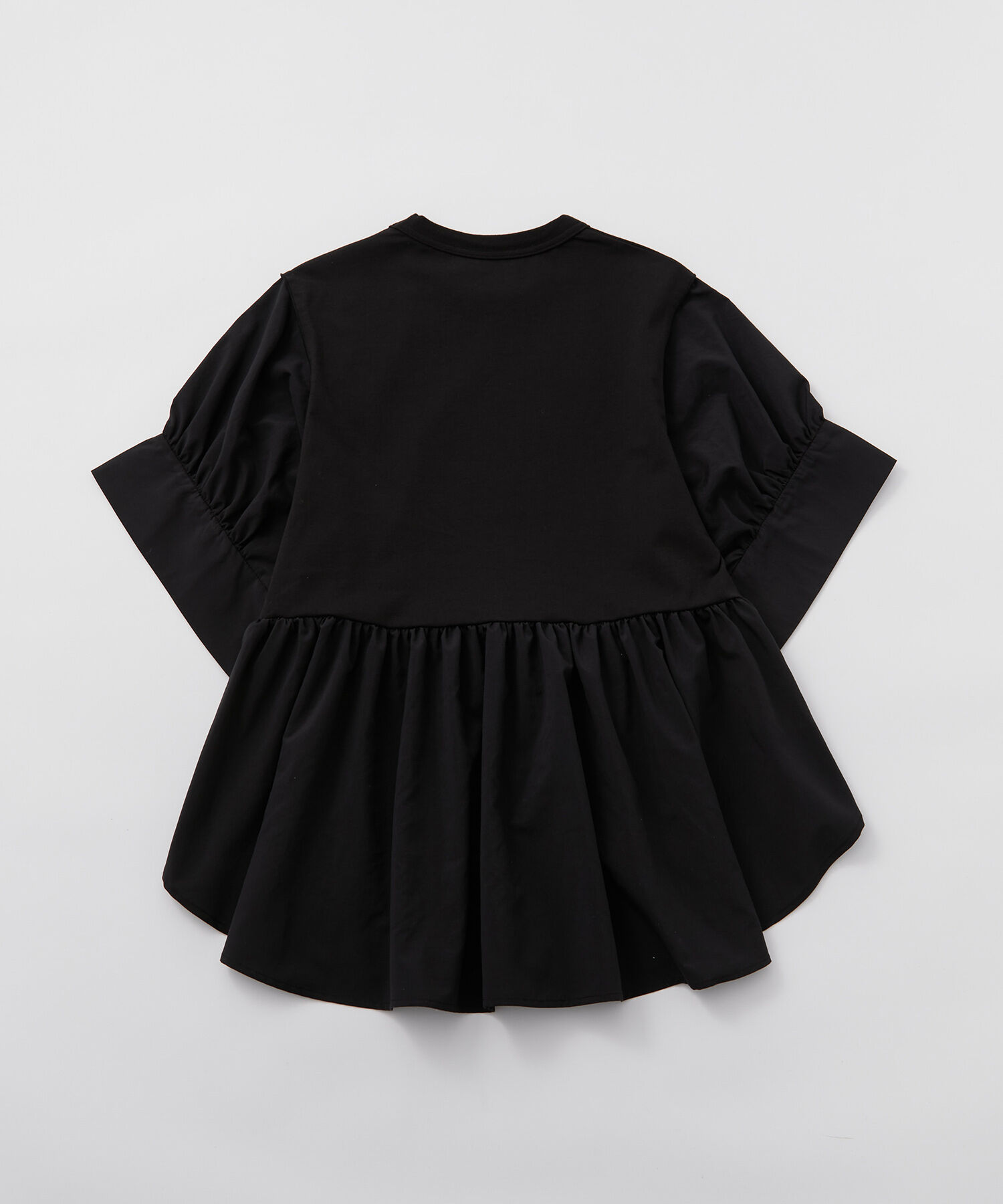 ADAM ET ROPE'「【再入荷・サステナブル・洗える・UVカット】バウンスカフスプルオーバー」|Tシャツ・カットソー|