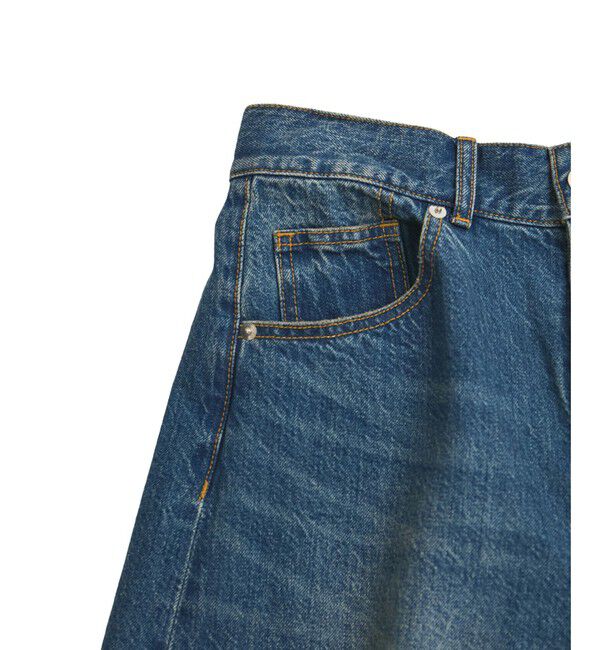 ADAM ET ROPE'「【サステナブル】バックタックワイドデニム」|デニム|