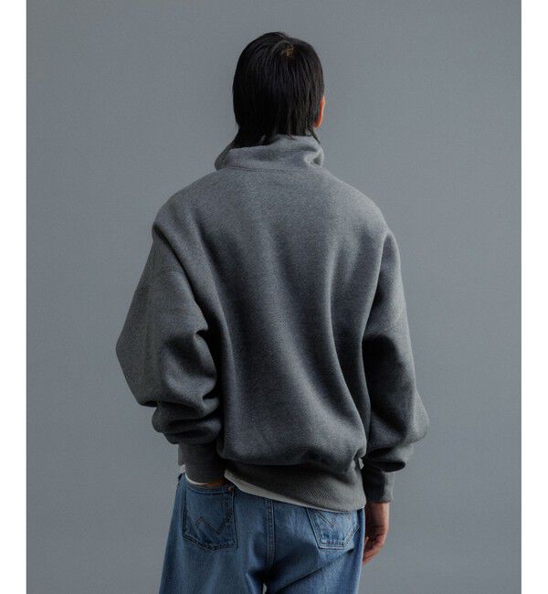 ADAM ET ROPE'「【WEB限定】ボリュームスリーブ 裏起毛 スウェット オフタートルネック / ユニセックス」|スウェット・ジャージ|