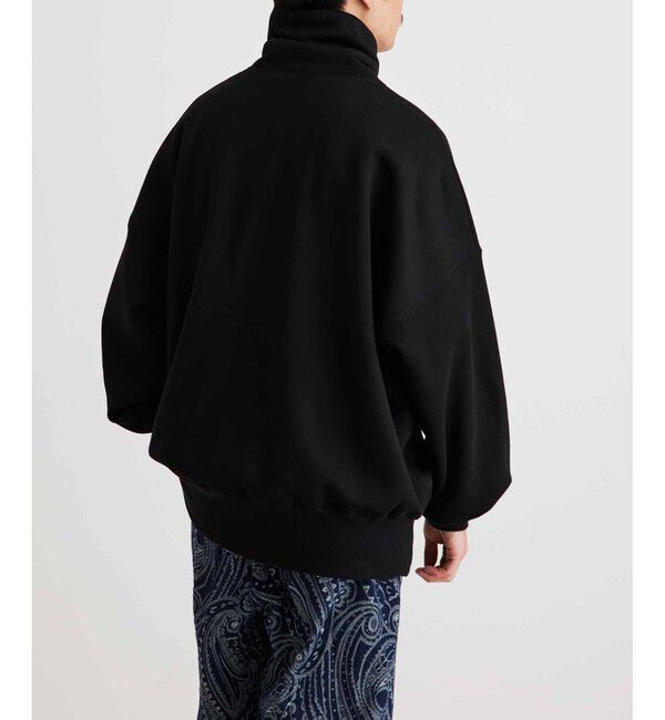 ADAM ET ROPE'「【WEB限定】ボリュームスリーブ 裏起毛 スウェット オフタートルネック / ユニセックス」|スウェット・ジャージ|
