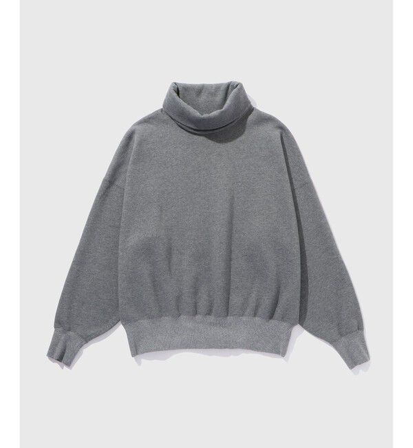 ADAM ET ROPE'「【WEB限定】ボリュームスリーブ 裏起毛 スウェット オフタートルネック / ユニセックス」|スウェット・ジャージ|