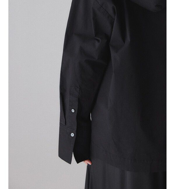 ADAM ET ROPE'「スキッパーフーディシャツ」|シャツ・ブラウス|