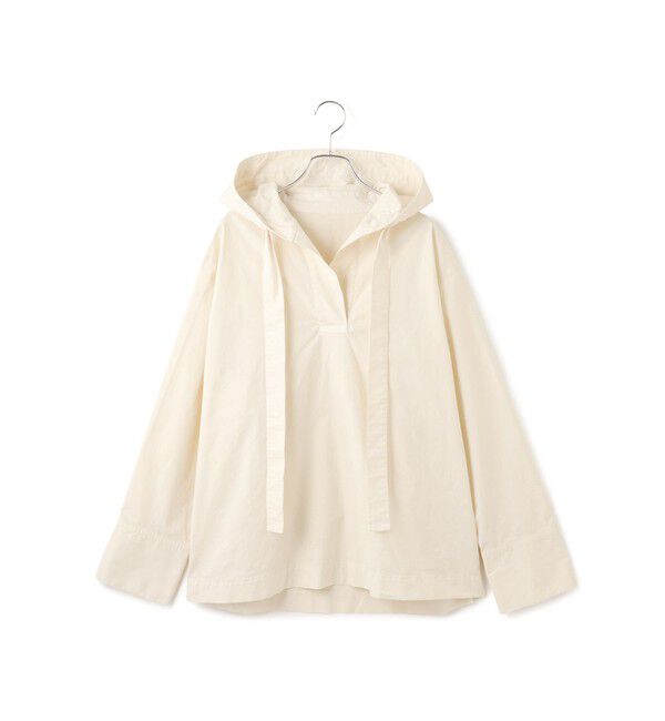 ADAM ET ROPE'「スキッパーフーディシャツ」|シャツ・ブラウス|