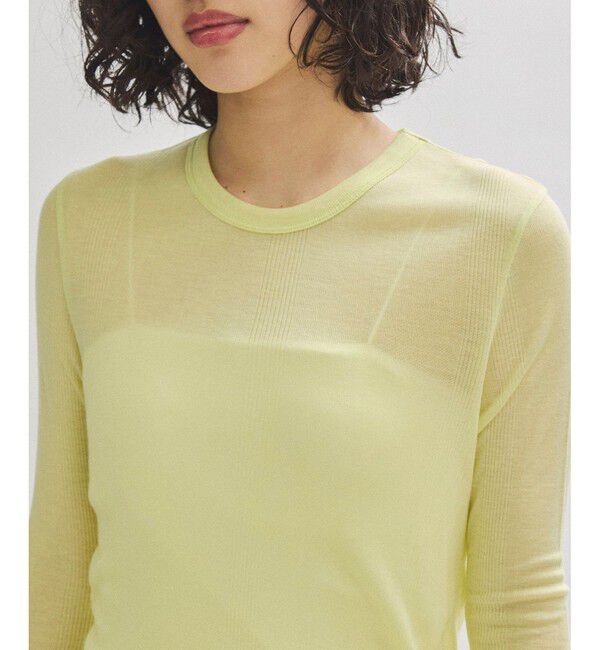 ADAM ET ROPE'「テンセルテレコリブロンT」|Tシャツ・カットソー|