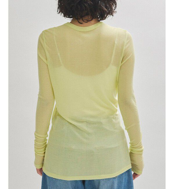 ADAM ET ROPE'「テンセルテレコリブロンT」|Tシャツ・カットソー|