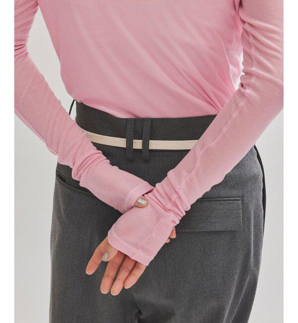 ADAM ET ROPE'「テンセルテレコリブロンT」|Tシャツ・カットソー|