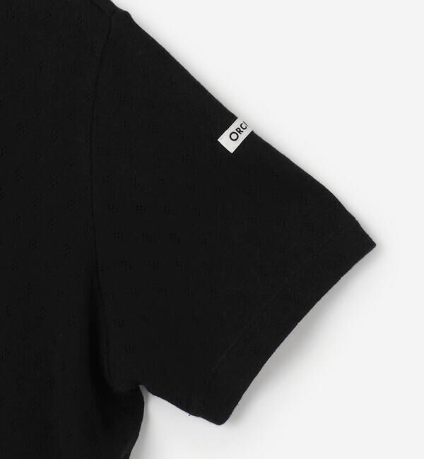 ORCIVAL「ORCIVAL | パターンメッシュ クルーネックTシャツ WOMEN」|Tシャツ・カットソー|
