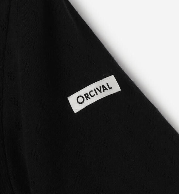 ORCIVAL「ORCIVAL | パターンメッシュ クルーネックTシャツ WOMEN」|Tシャツ・カットソー|