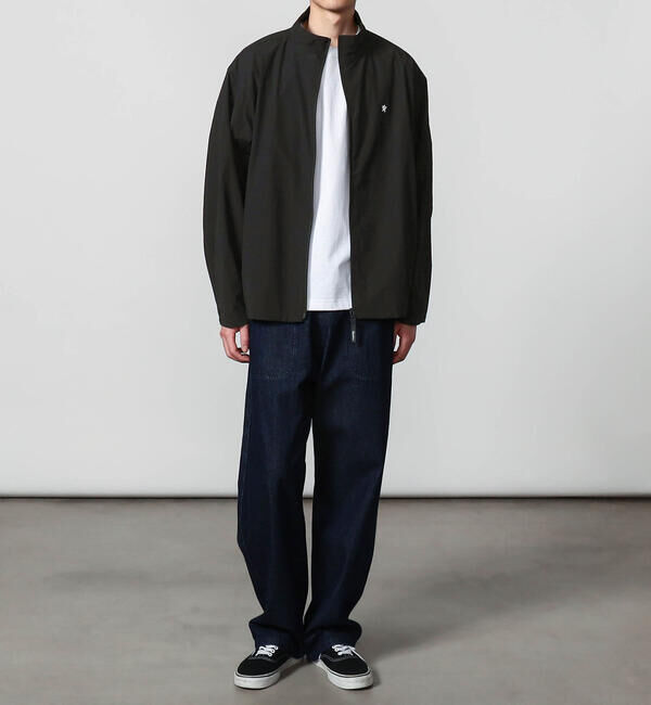 GYMPHLEX「Gymphlex | ナイロンコットン ジップジャケット MEN」|テーラードジャケット|