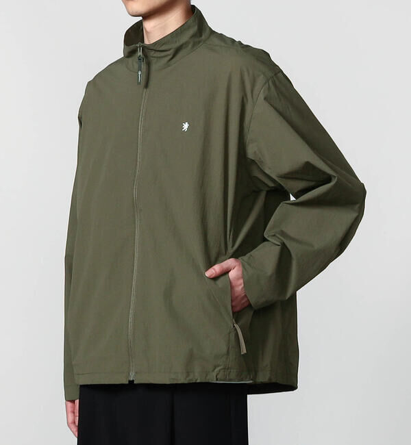 GYMPHLEX「Gymphlex | ナイロンコットン ジップジャケット MEN」|テーラードジャケット|
