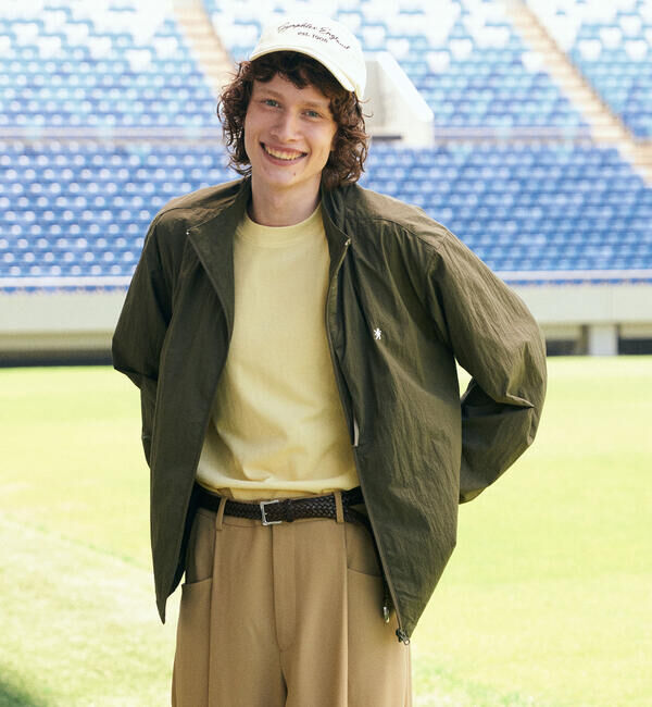 GYMPHLEX「Gymphlex | ナイロンコットン ジップジャケット MEN」|テーラードジャケット|