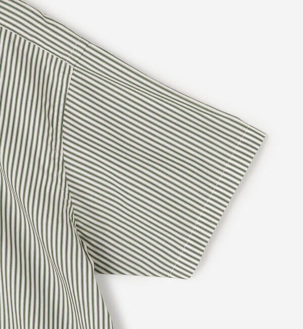 GYMPHLEX「Gymphlex | ボタンダウン半袖シャツ STRIPE MEN」|シャツ・ブラウス|