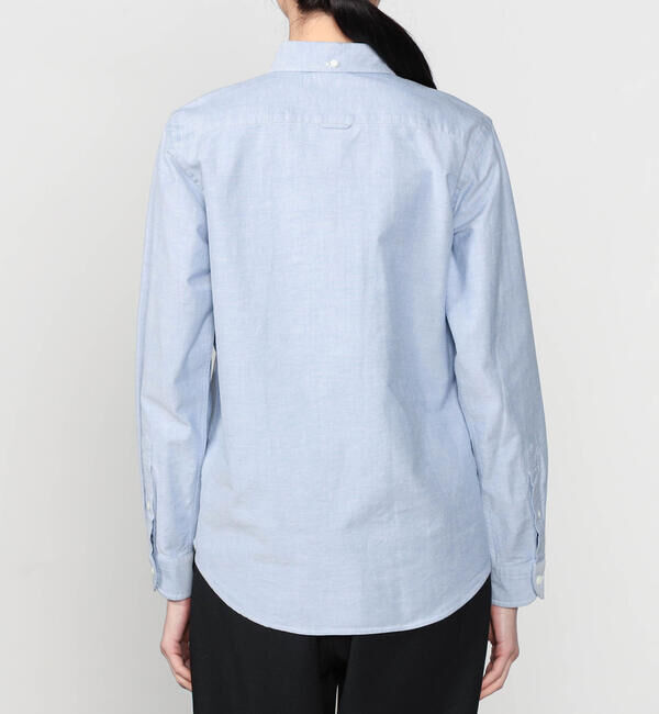  「Gymphlex | 長袖ボタンダウンシャツ SOLID WOMEN」|シャツ・ブラウス|