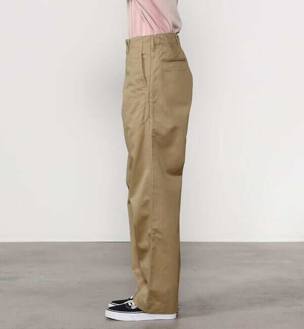  「BUZZ RICKSON'S | 〈別注〉コットン ミリタリーチノ 1942 MODEL WOMEN」|チノ|