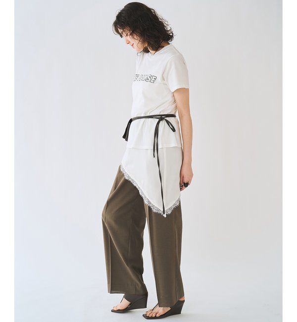 THE PAUSE「＜WEB限定カラーあり＞【THE PAUSE】THE PAUSE Tシャツ」|Tシャツ・カットソー|