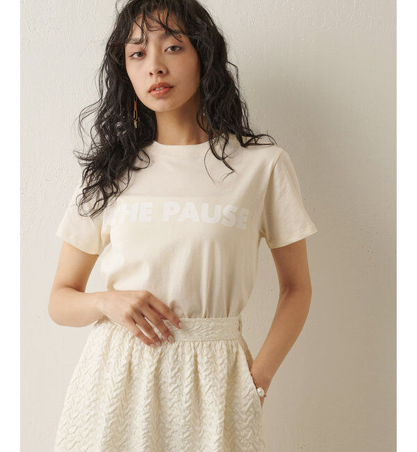 THE PAUSE「＜WEB限定カラーあり＞【THE PAUSE】THE PAUSE Tシャツ」|Tシャツ・カットソー|