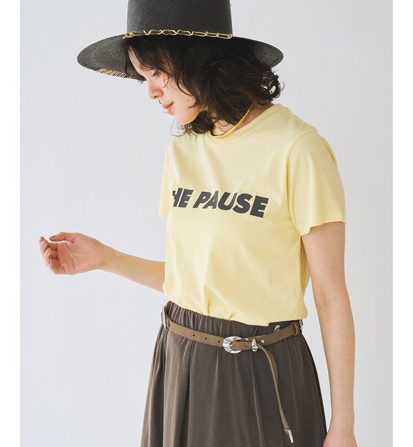 THE PAUSE「＜WEB限定カラーあり＞【THE PAUSE】THE PAUSE Tシャツ」|Tシャツ・カットソー|