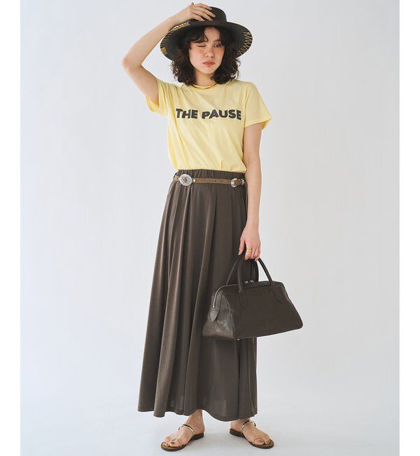 THE PAUSE「＜WEB限定カラーあり＞【THE PAUSE】THE PAUSE Tシャツ」|Tシャツ・カットソー|