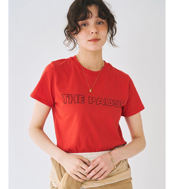 THE PAUSE「＜WEB限定カラーあり＞【THE PAUSE】THE PAUSE Tシャツ」|Tシャツ・カットソー|