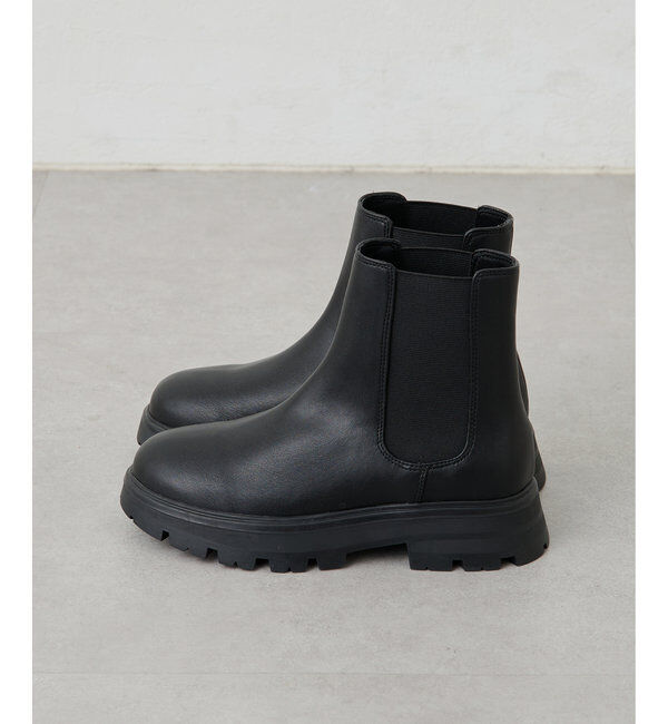  「【THE PAUSE】撥水サイドゴアブーツ」|ショートブーツ|