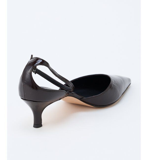 Hoaw.「【Hoaw.】エナメルポインテッドパンプス」|パンプス|