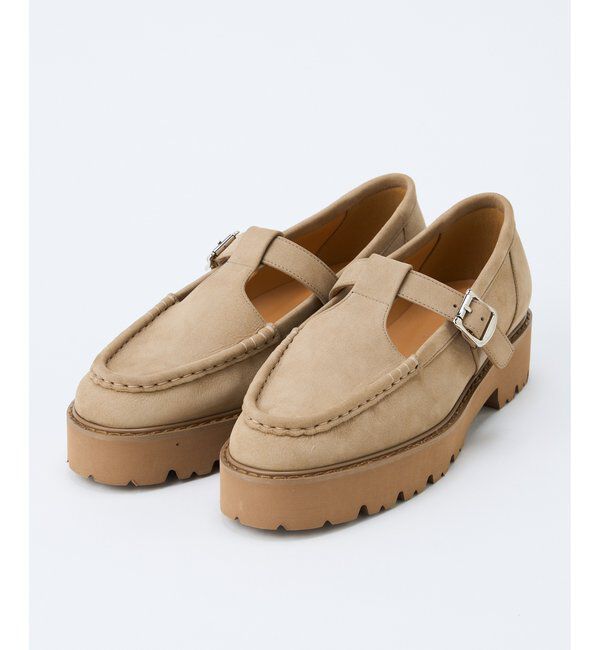 Hoaw.「【Hoaw.】Tストラップローファー」|その他|