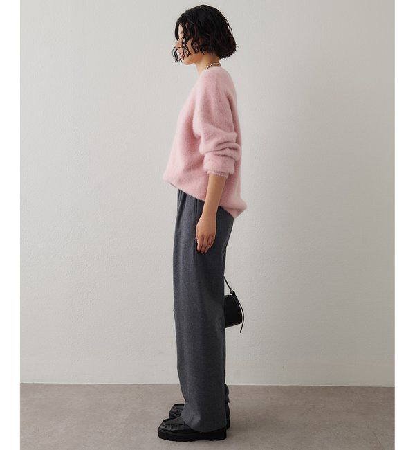  「ファークルーネックプルオーバー」|ニット・セーター|