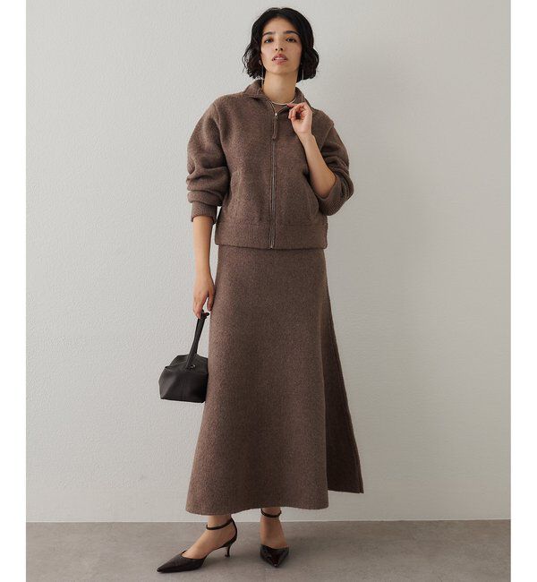  「ニットブルゾン」|ブルゾン・スタジャン|