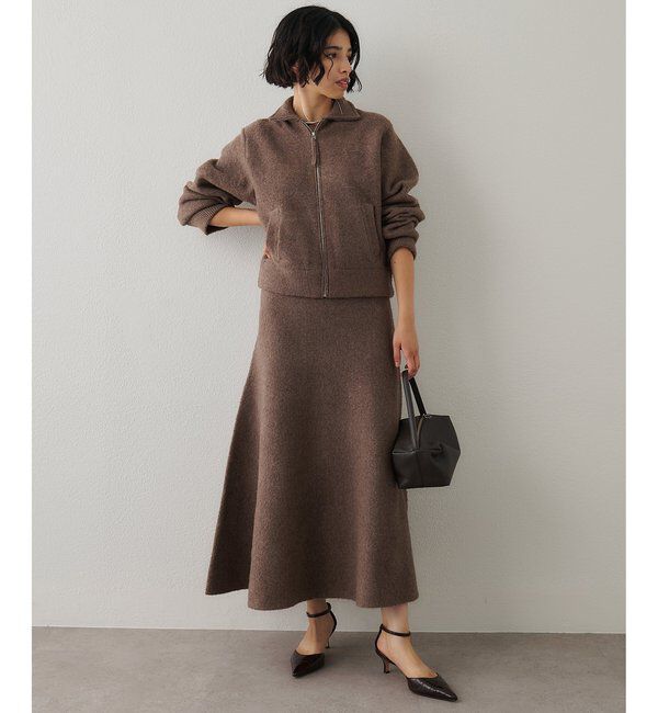  「ニットブルゾン」|ブルゾン・スタジャン|