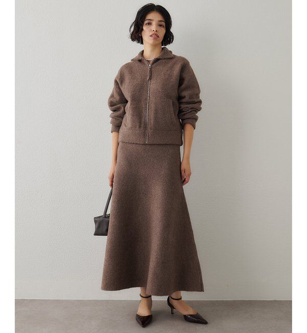  「ニットブルゾン」|ブルゾン・スタジャン|