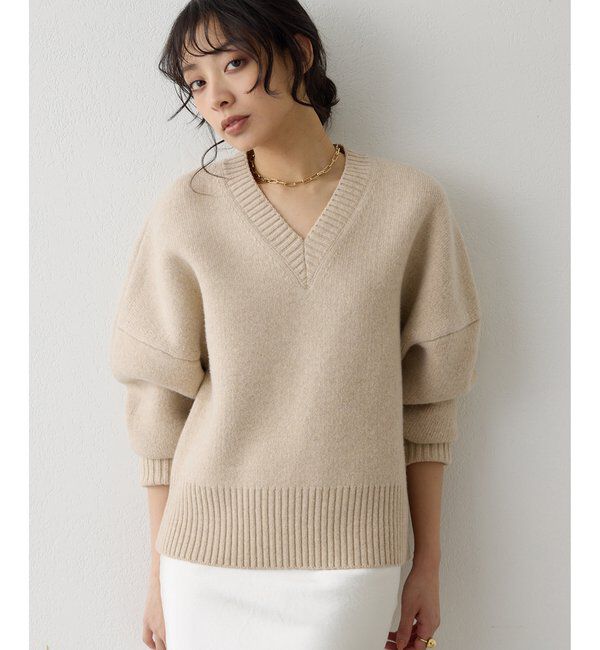  「シルエットニット」|ニット・セーター|