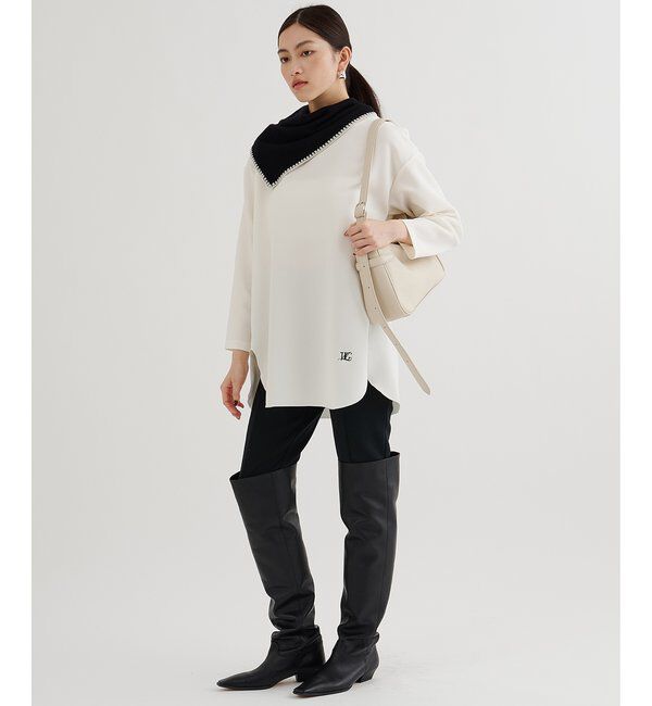  「刺繍ジョーゼットプルオーバー」|シャツ・ブラウス|