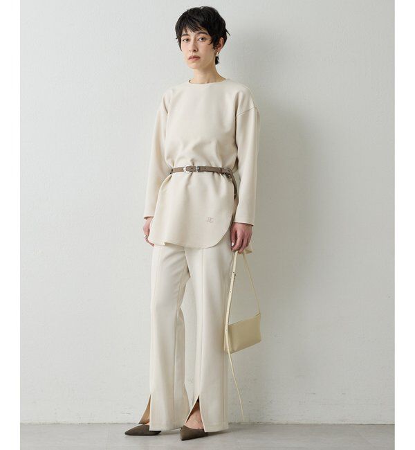  「刺繍ジョーゼットプルオーバー」|シャツ・ブラウス|