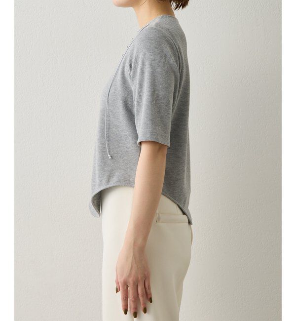  「＜WEB限定＞【Nuition】レースアッププルオーバー」|Tシャツ・カットソー|