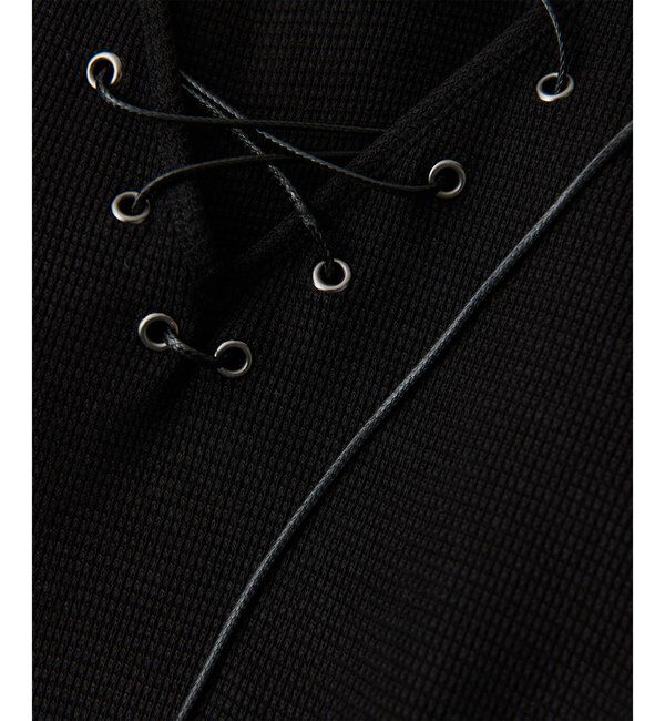  「＜WEB限定＞【Nuition】レースアッププルオーバー」|Tシャツ・カットソー|