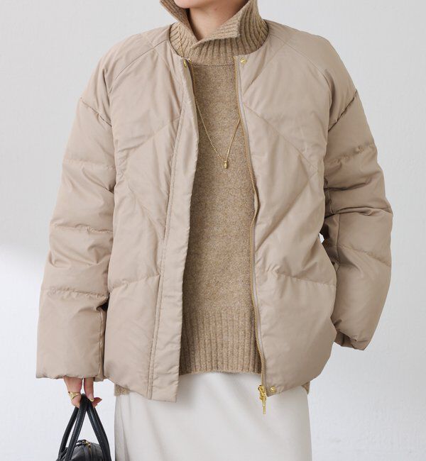  「ウール混スリットタートルニット」|ニット・セーター|