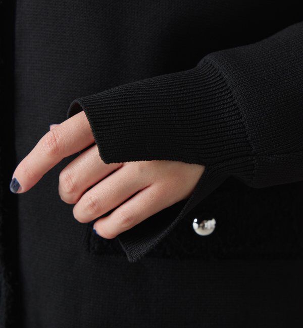  「ハーフミラノニットカーディガン」|ニット・セーター|