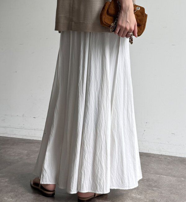  「パネルプリーツスカート」|スカート|