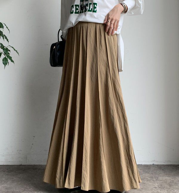  「パネルプリーツスカート」|スカート|