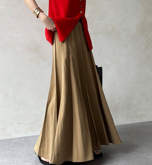  「パネルプリーツスカート」|スカート|