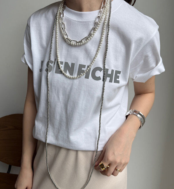  「メタルボールロングネックレス」|ネックレス|